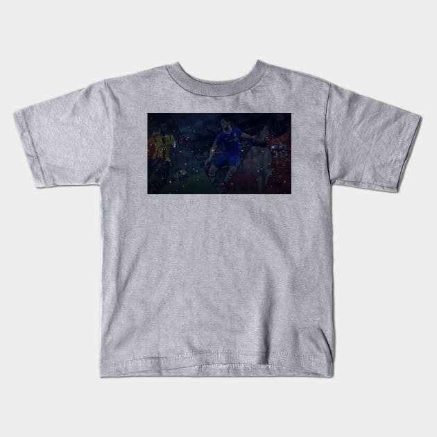 RockSteady Background Design Kids T-Shirt by RockSteady303